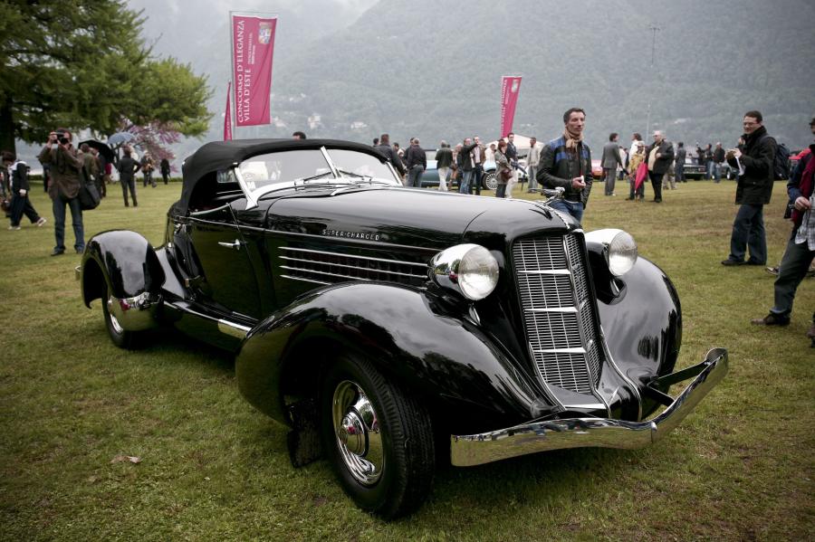  Auburn 852 SC Dual Ratio Speedster 1936 года  (фото 42 из 48)
